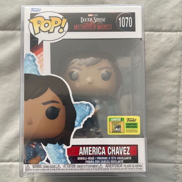 Funko Other - Funko Pop America Chavez 1070 Dr Strange 2022 SDCC Limited edition marvel